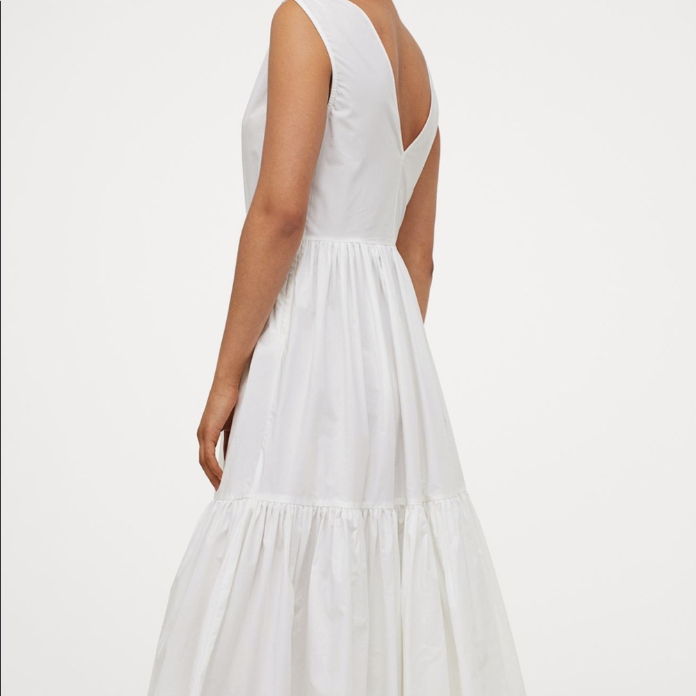 H&M voluminous full skirt dress bloggers favorite - Picture 10 of 16